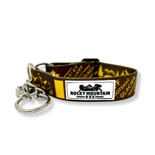 Canadian Rockies Martingale Collar - Rocky Mountain Dog