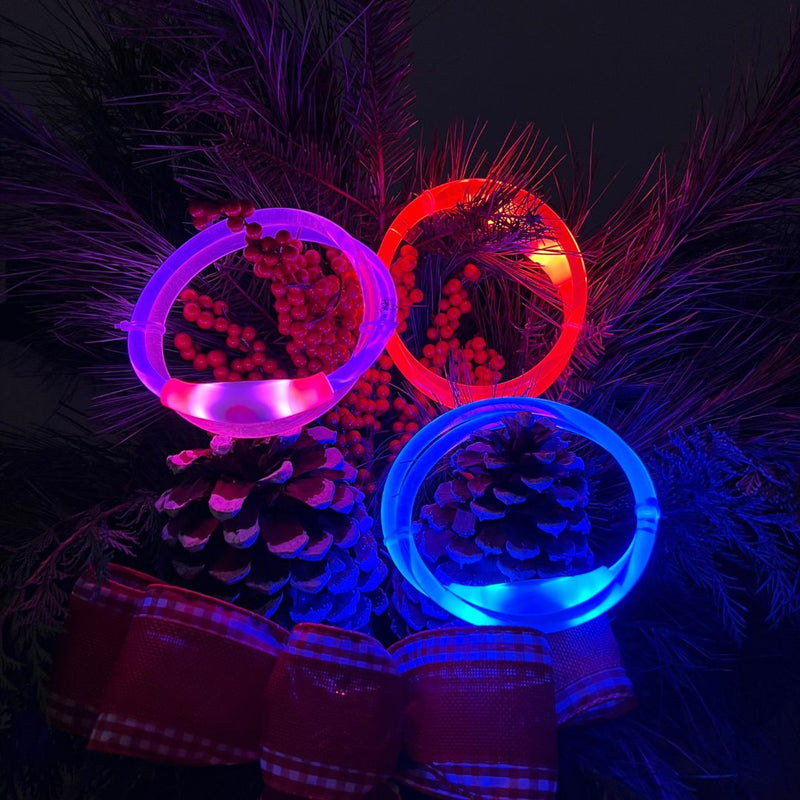 Load image into Gallery viewer, Mountain Beacon - LED Dog Safety Collar - Rocky Mountain Dog