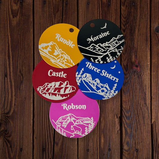 Personalized Aluminum Dog ID Tag 1.5