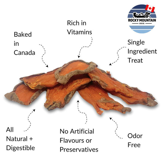 RMD Peak Treats - Sweet Potato (7 pack) - Rocky Mountain Dog