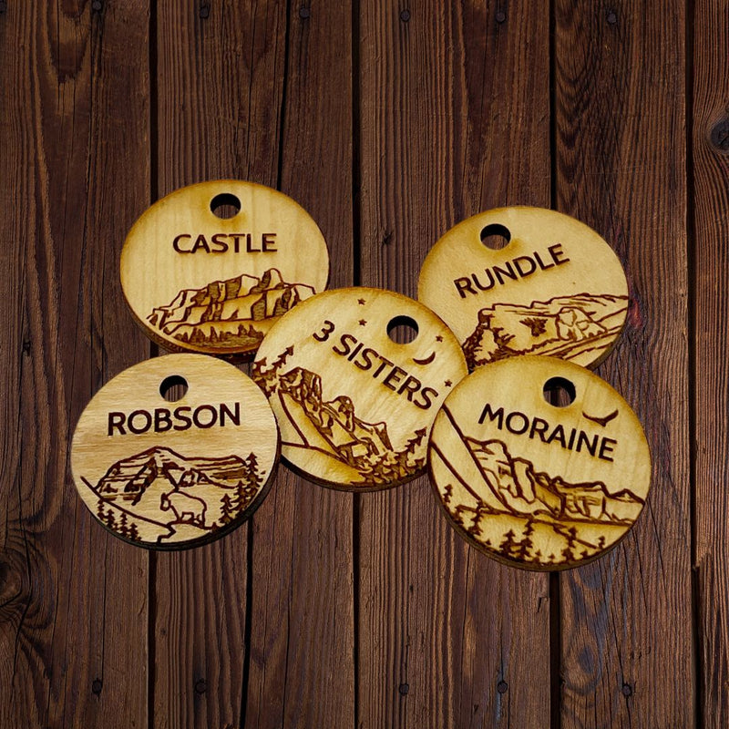 Load image into Gallery viewer, Personalized Wooden Dog ID Tag
