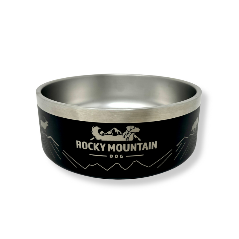 Load image into Gallery viewer, Rocky Mountain Dog Stainless Steel Dog bowls