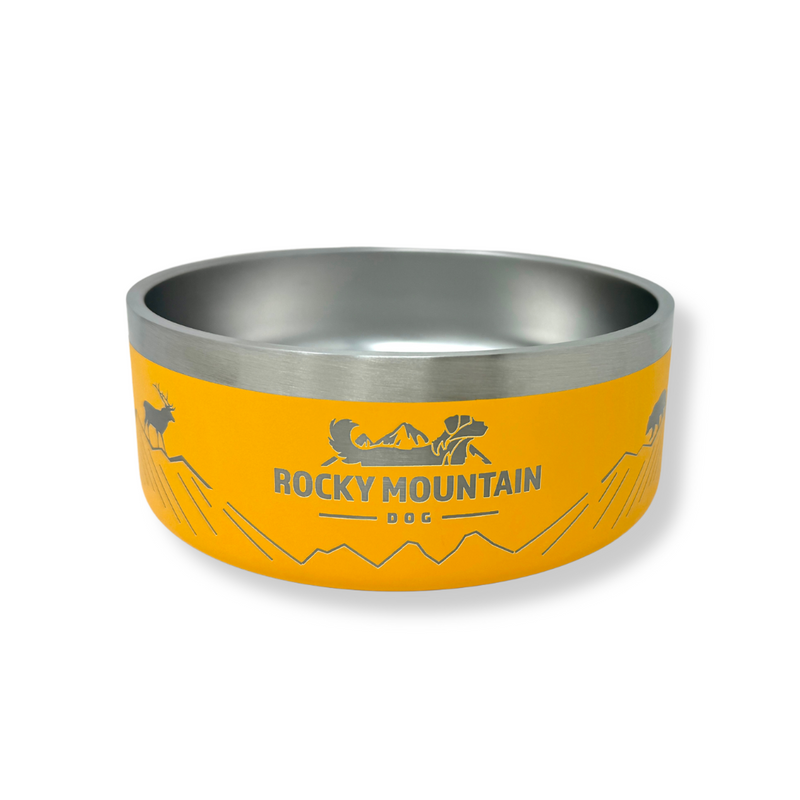 Load image into Gallery viewer, Rocky Mountain Dog Stainless Steel Dog bowls