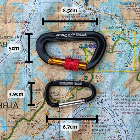 RMD Mini Carabiner - Rocky Mountain Dog