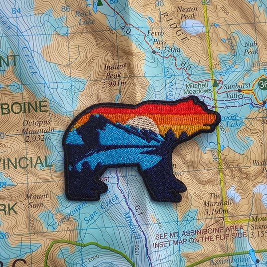 Grizzly Bear Patch - Rocky Mountain Dog