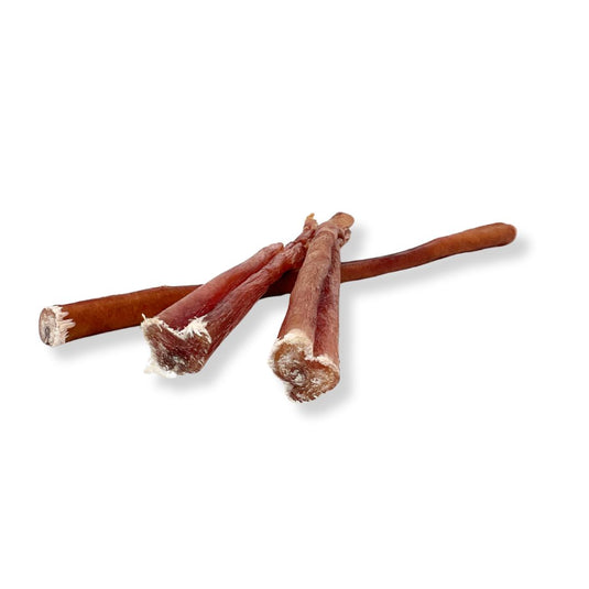 Twelve Inch Standard Bully Sticks Dog Chews by Rocky Mountain Dog