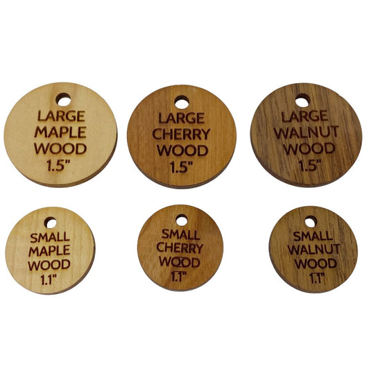 Personalized Wooden Dog ID Tag