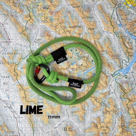 Squamish Eco-Friendly Dog Rope Leash, 8 FT / Fern (11mm) | Rocky Mountain Dog