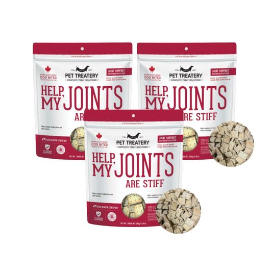Help, My Joints are Stiff  Nutra Bites Hip & Joint Dog Biscuits 240g - Rocky Mountain Dog