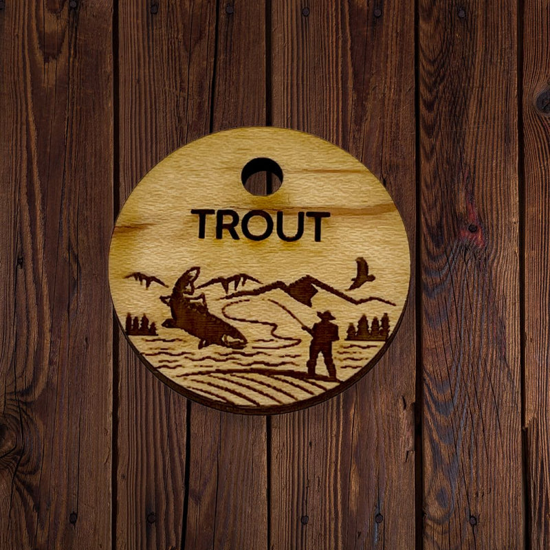 Load image into Gallery viewer, Personalized Wooden Dog ID Tag
