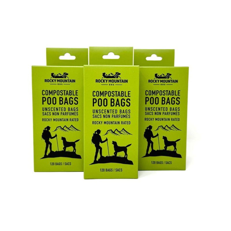 Load image into Gallery viewer, 3 pack - Compostable Dog Poop Bags
