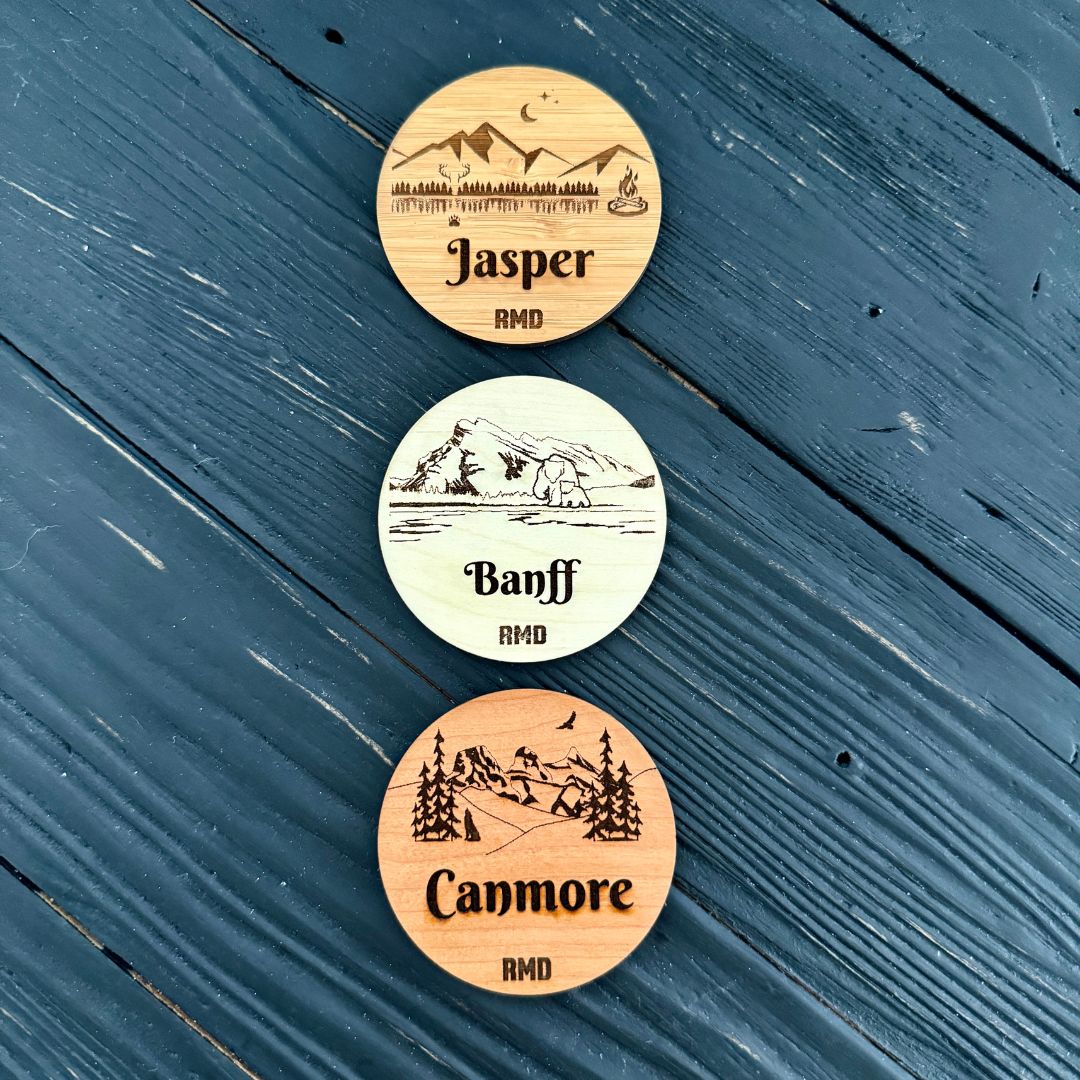 RMD Wood Magnets