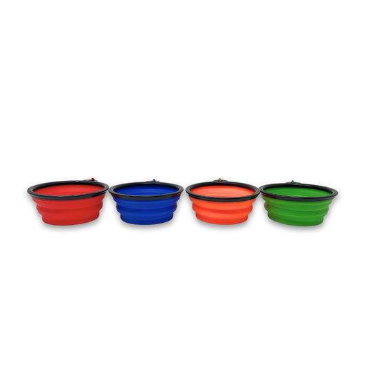 Collapsible Silicone Dog Bowl