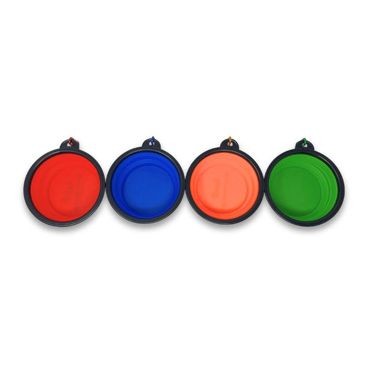 Collapsible Silicone Dog Bowl