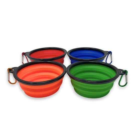 Collapsible Silicone Dog Bowl
