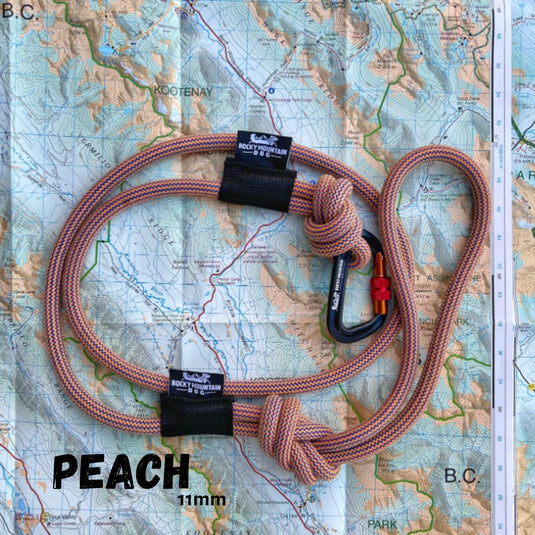 Squamish Eco-Friendly Dog Rope Leash, 8 FT / Golden (9mm) | Rocky Mountain Dog