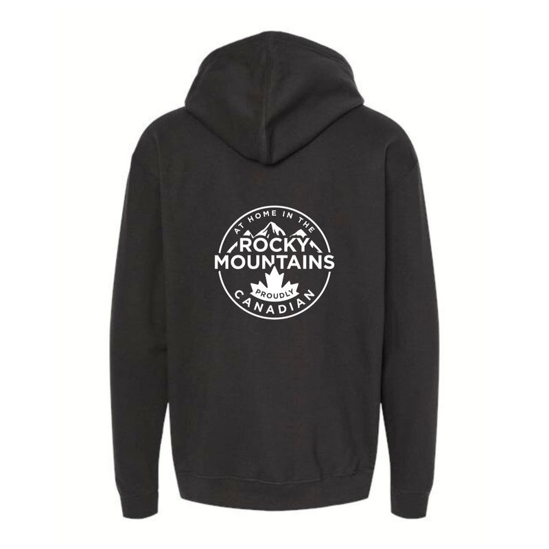Load image into Gallery viewer, black rocky mountain dog hoodie
