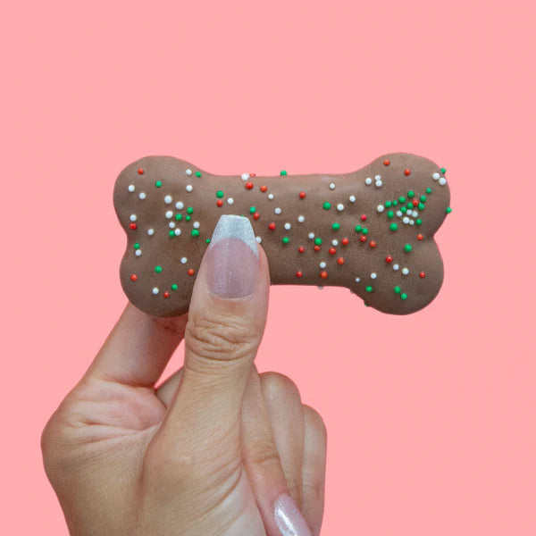 Load image into Gallery viewer, Dipped Bone - Dog Cookie
