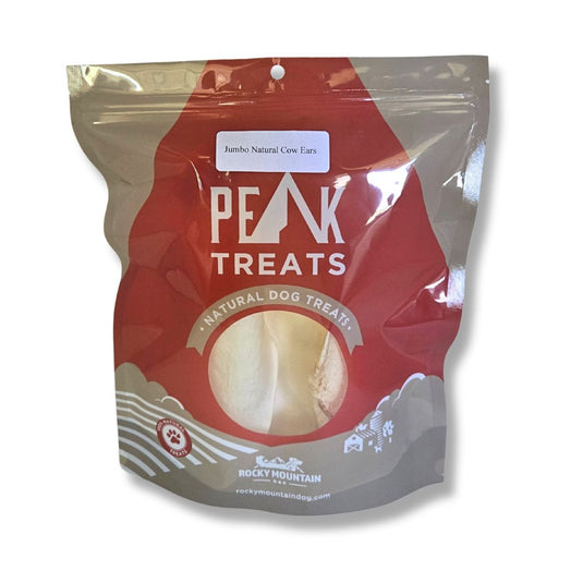 Jumbo Natural Cow Ears (3 pack)