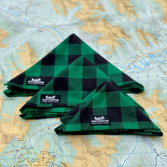 Flannel Dog Bandana