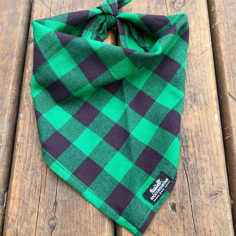 Load image into Gallery viewer, Flannel Dog Bandana
