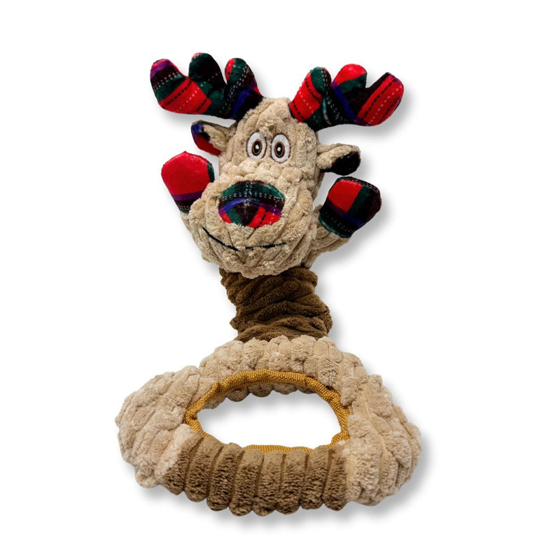 Load image into Gallery viewer, Goofy Moose Stretchy Dog Toy
