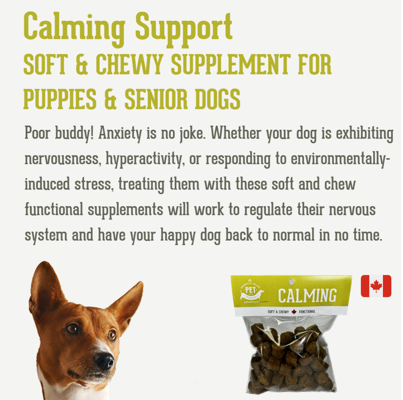 Load image into Gallery viewer, Granville Island Pet Treatery Soft &amp; Chewy Supplement Calming Supplement For Dogs

