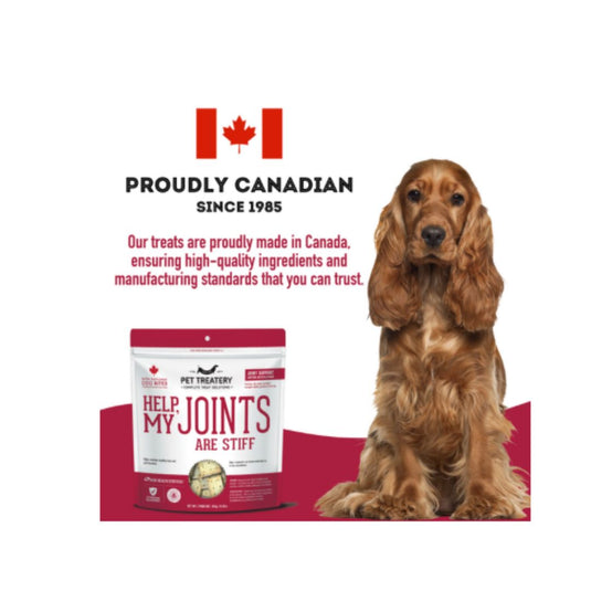 Help, My Joints are Stiff  Nutra Bites Hip & Joint Dog Biscuits 240g - Rocky Mountain Dog