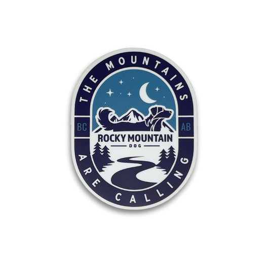 The Mountains Are Calling Sticker