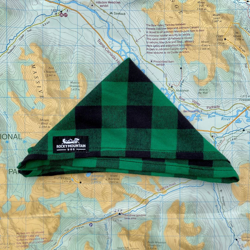Load image into Gallery viewer, Flannel Dog Bandana

