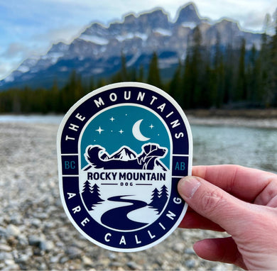 The Mountains Are Calling Sticker