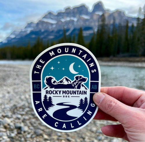 The Mountains Are Calling Sticker