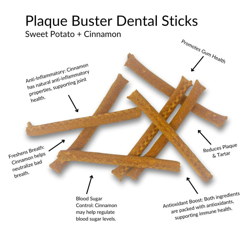 Load image into Gallery viewer, Plaque Buster Dental Sticks RMD Peak Treats (7 pack)
