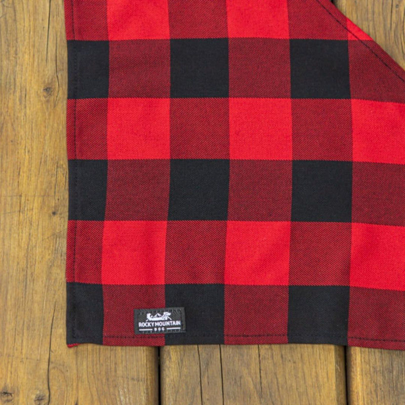 Load image into Gallery viewer, Flannel Dog Bandana
