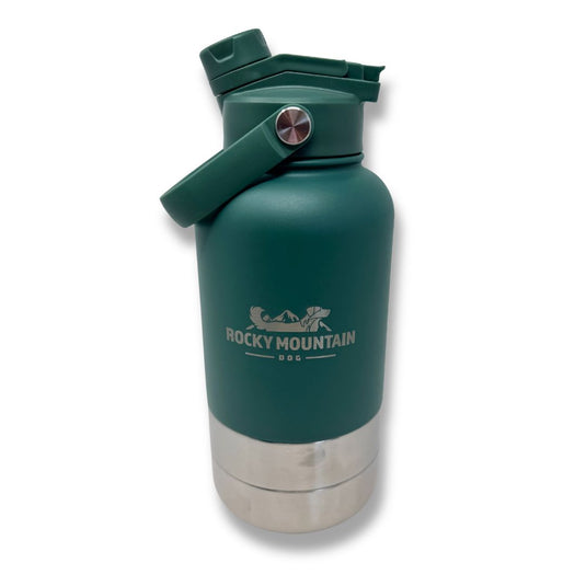 Portable Travel Water Bottle and Feeder Bowls