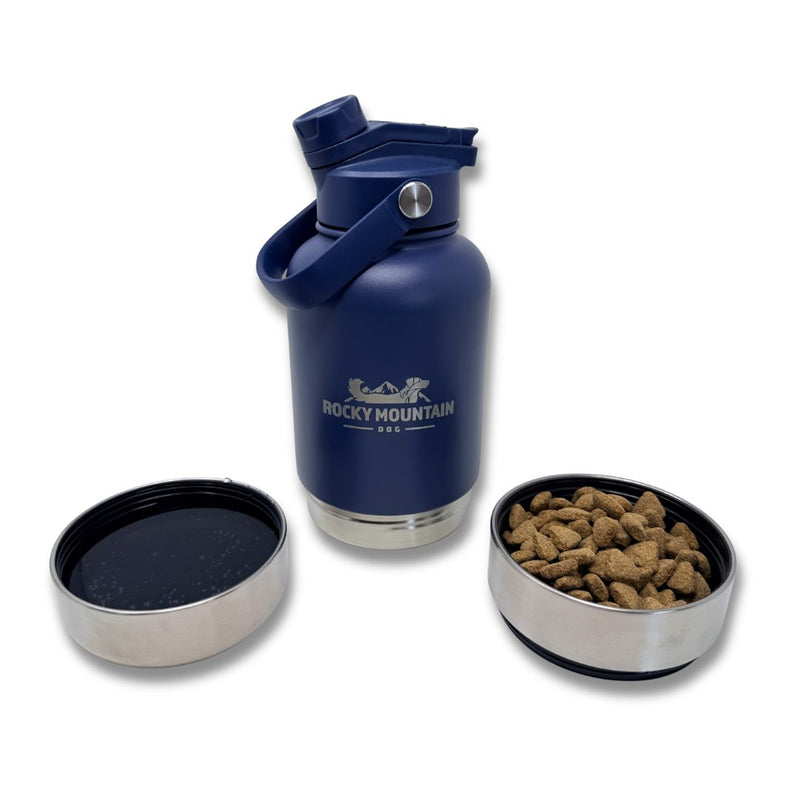 Load image into Gallery viewer, Portable Travel Water Bottle and Feeder Bowls
