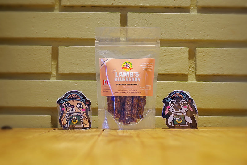 Load image into Gallery viewer, Nammy Lamb &amp; Blueberry Treats
