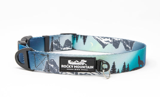 Canmore alpine dog collar by Rocky Mountain dog