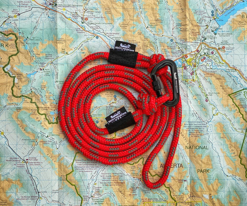 Load image into Gallery viewer, Vermillion Dog Rope Leash
